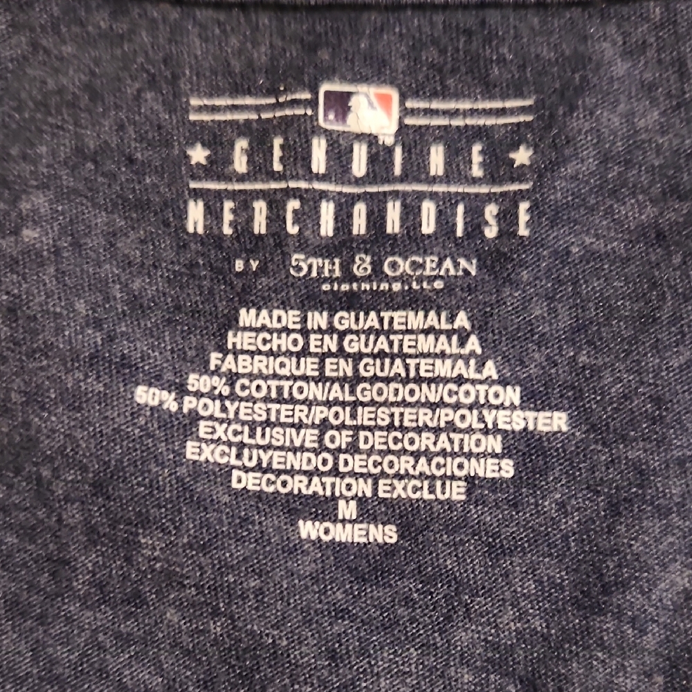 2016 Atlanta Braves Navy Women's Tank Top - Picture 2 of 4
